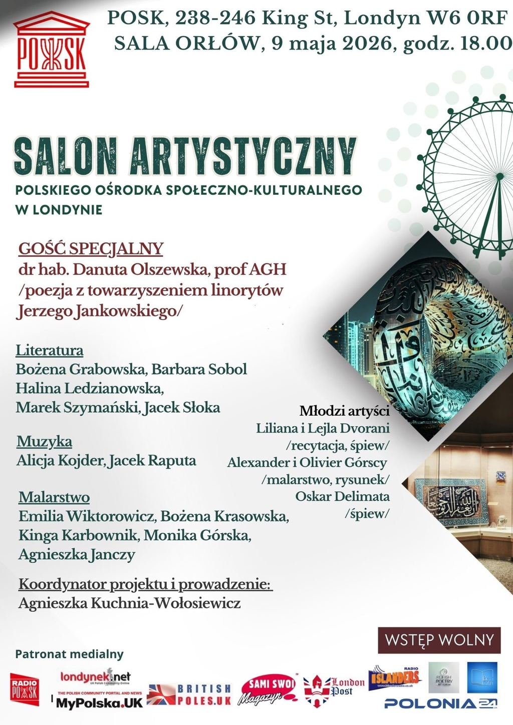 Salon Artystyczny — pierwsze spotkanie w POSK-u