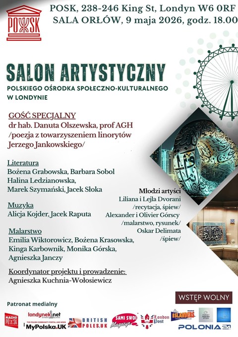 Salon artystyczny w POSK-u
