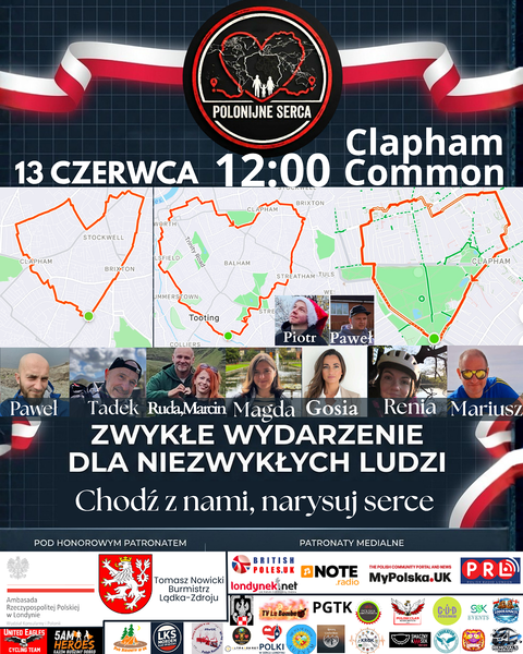 Polonijne Serca – wspólny ruch, integracja i wyjątkowa inicjatywa w Londynie