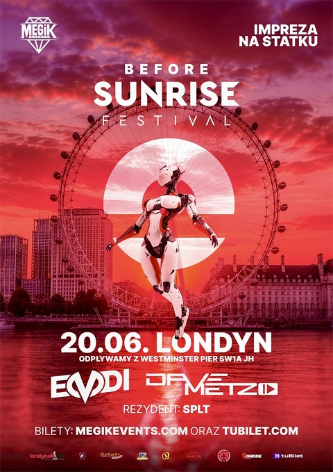 Impreza na statku: Before Party Sunrise Festival