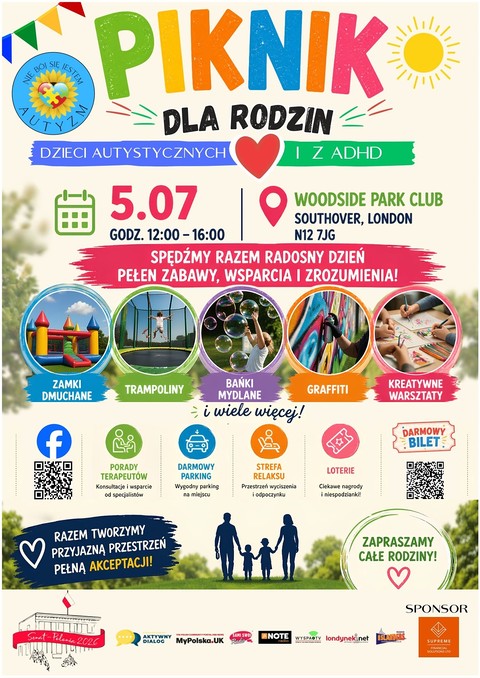 III Piknik dla Rodzin Dzieci Autystycznych i z ADHD