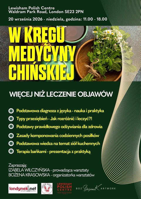 Spotkanie warsztatowe w Londynie: W kręgu medycyny chińskiej