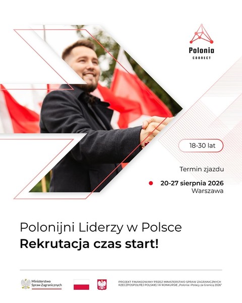 Darmowy projekt edukacyjny dla liderek i liderów polonijnych - Polonijni Liderzy w Polsce