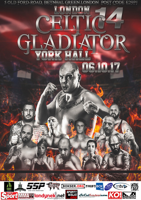 Celtic Gladiator: Gala MMA, K1, Muay Thai