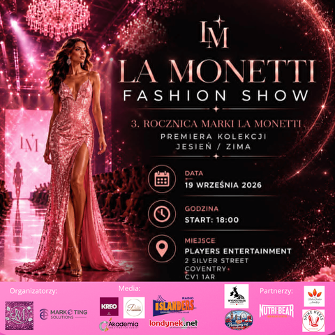 Fashion Show: La Monetti w Coventry - premiera kolekcji jesień/zima