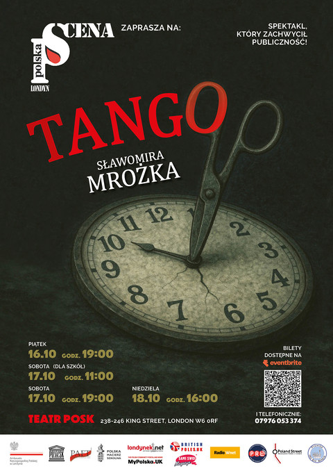 Scena Polska Londyn zaprasza: "Tango" Sławomira Mrożka 