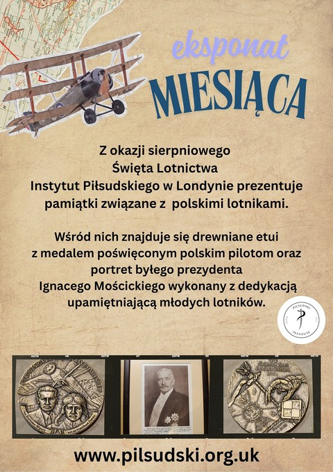 Eksponat sierpnia w Instytucie Józefa Piłsudskiego
