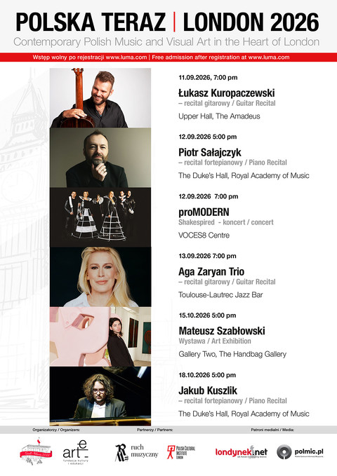 POLSKA TERAZ 2026 - współczesna polska kultura w sercu Londynu