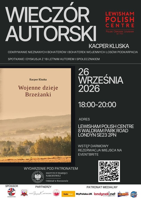 Historia, pamięć i bohaterowie - wieczór autorski z Kacprem Kluską