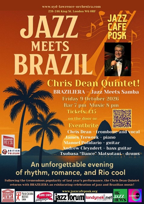 Jazz Café POSK zaprasza: The Chris Dean Quartet