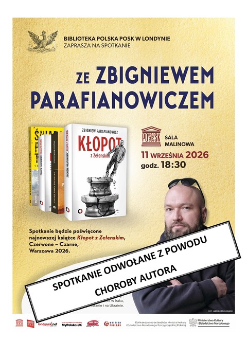Spotkanie autorskie ze Zbigniewem Parafianowiczem