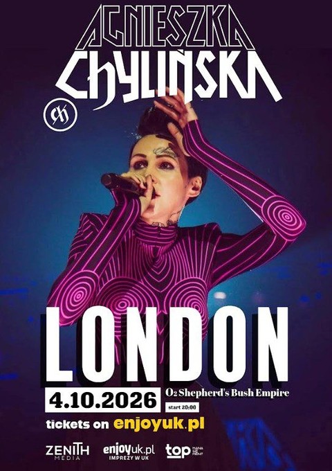 Agnieszka Chylińska w Londynie