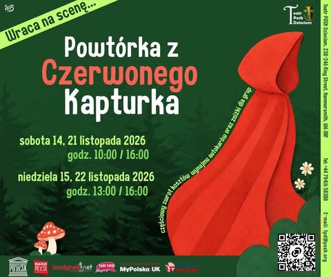 "Powtórka z Czerwonego Kapturka" w Teatrze POSK