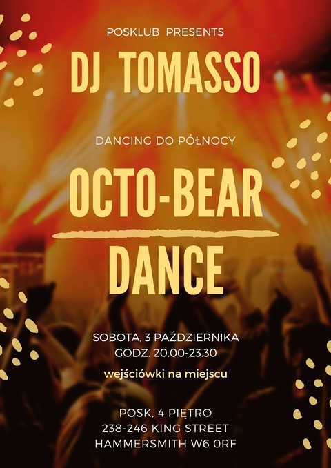 Dancing do północy: DJ Tomasso w POSKlubie