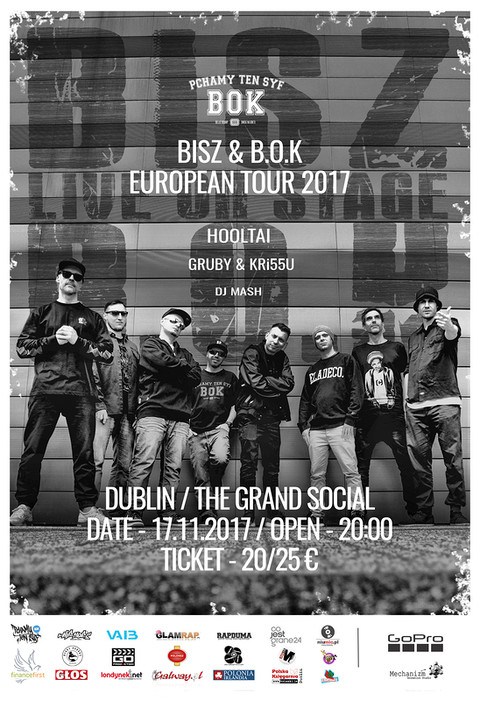 Koncert Bisz & B.O.K w Dublinie!