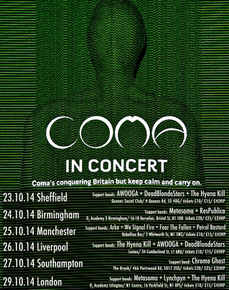 Coma w UK