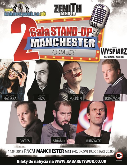 Gala Stand-Up w Manchesterze