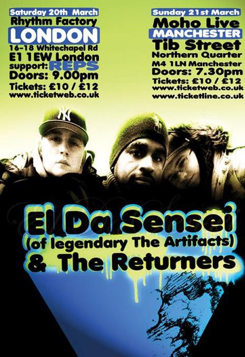 El Da Sensei & The Returners: Londyn