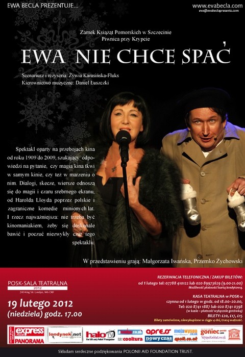 Spektakl pt. 'Ewa nie chce spać'
