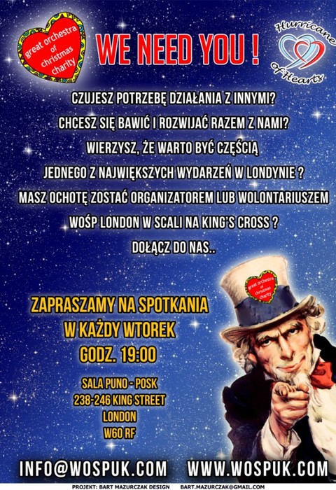 XXI Finał WOŚP - We need you!