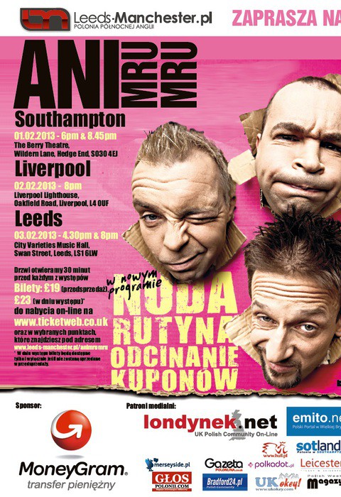 Ani Mru-Mru w Leeds