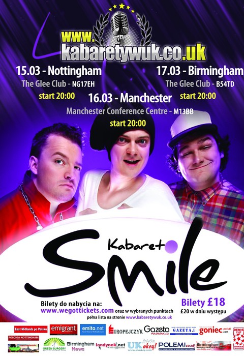 Kabaret Smile w Manchester