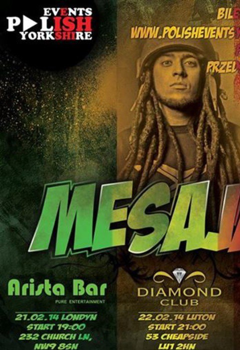 Mesajah w UK: Londyn, Luton i Wigan...