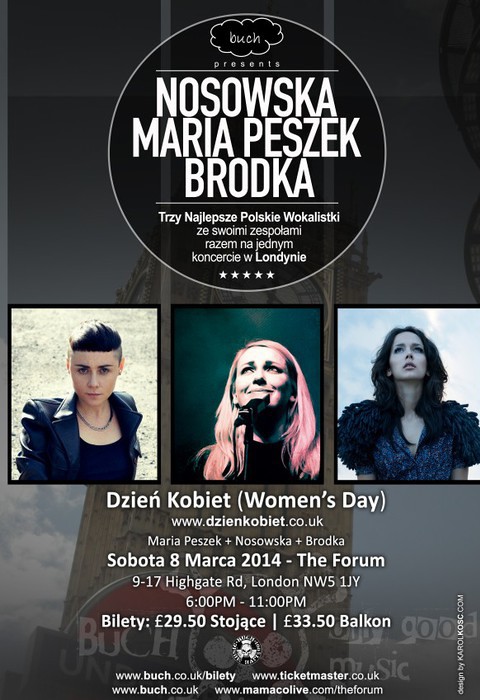 Nosowska + Maria Peszek + Brodka
