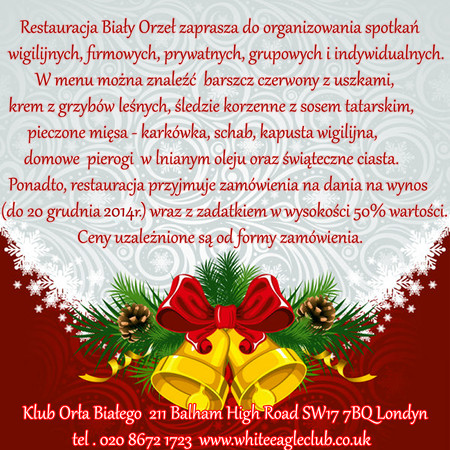 Christmas Party @ Klub Orła Białego
