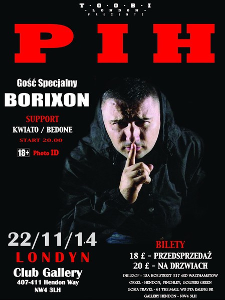 PIH + Borixon w Londynie