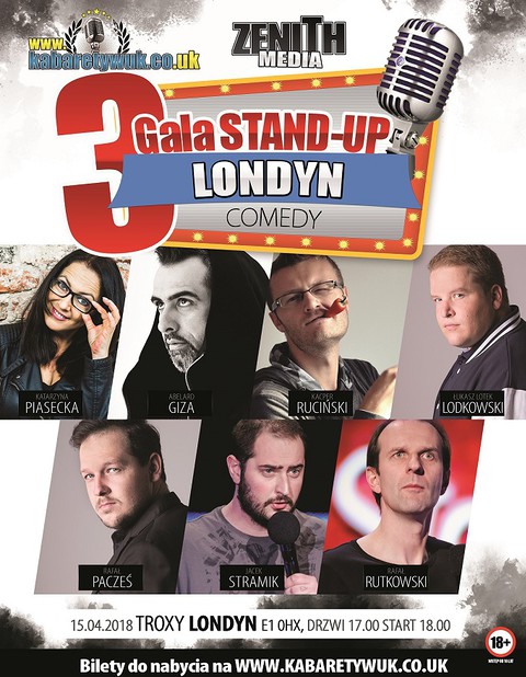 Gala Stand-Up w Londynie