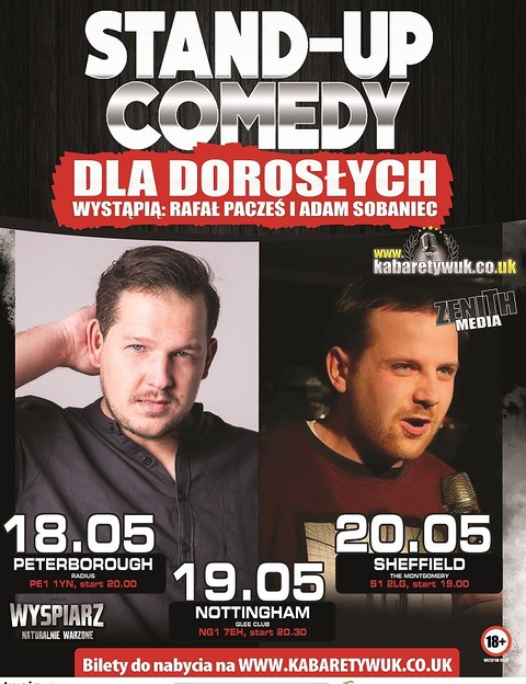 Stand-up Comedy tylko dla Dorosłych w Nottingham