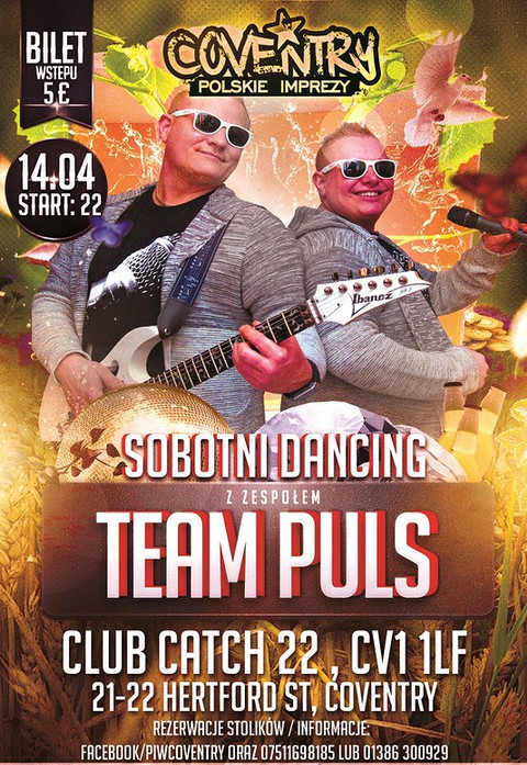 Dancing z zespołem Team PULS w Coventry