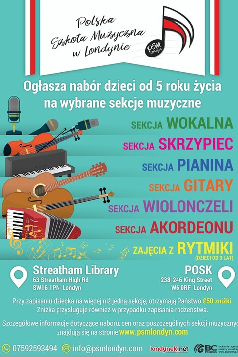 Nabór do Polskiej Szkoły Muzycznej