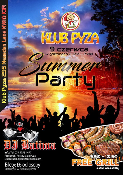 Summer Party w Klubie Pyza!