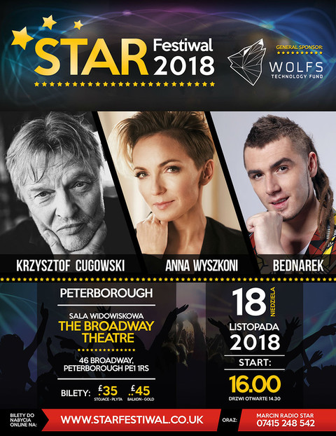 Star Festiwal 2018 w Peterborough
