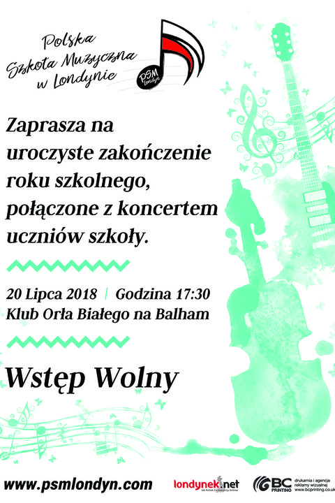 Koncert Polskiej Szkoły Muzycznej