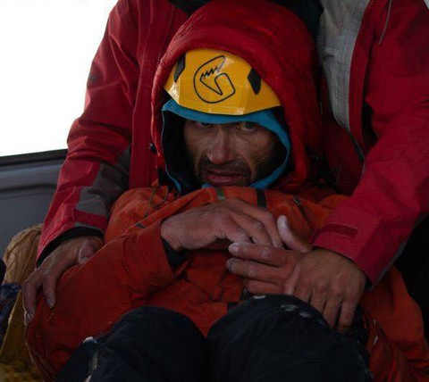 Rescuers: Russian climber Aleksander Gukow rescued
