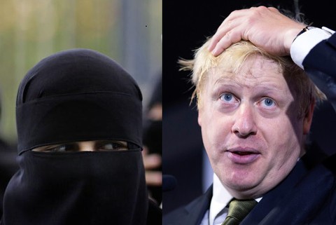 Women wearing burkas look like 'letter boxes', Boris Johnson claims