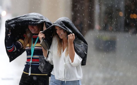 UK Weather: Flood warnings in place as rain, hail and lightning set to batter Britain