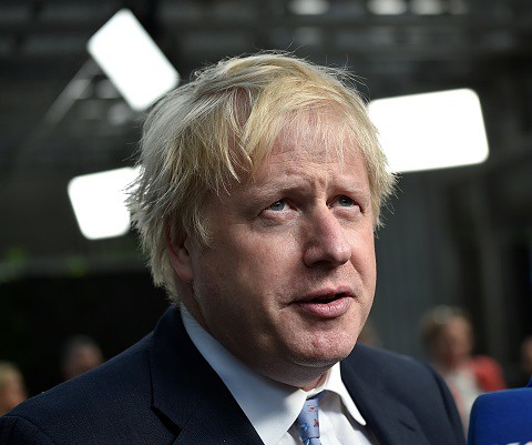  The far-right British National Party has backed Boris Johnson in the row over his comments 
