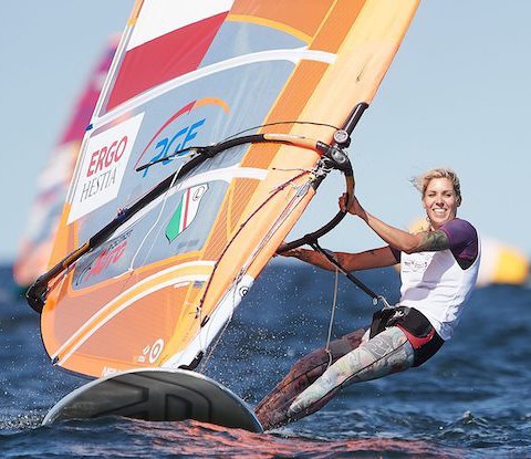 Klepacka is the leader after six ME windsurfing races