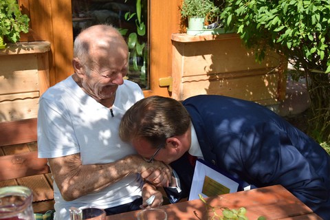 94-letni kombatant wrócił do Polski po 78 latach emigracji