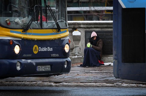 Liczba bezdomnych rodzin w Irlandii przekroczyła nowy rekord