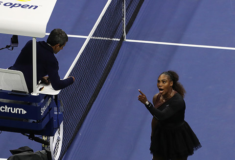 Skandaliczne zachowanie Sereny Williams podczas finału US Open
