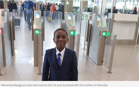 6-letni Brytyjczyk nie został wpuszczony do UK