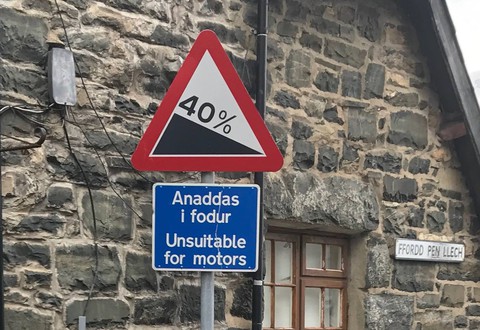 Has this Welsh village got the steepest street in the world?