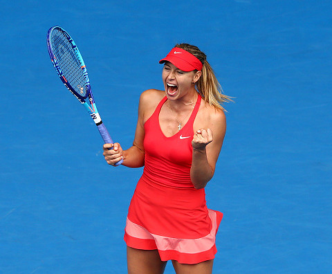 Russian tennis player Sharapova ended the season due to injury