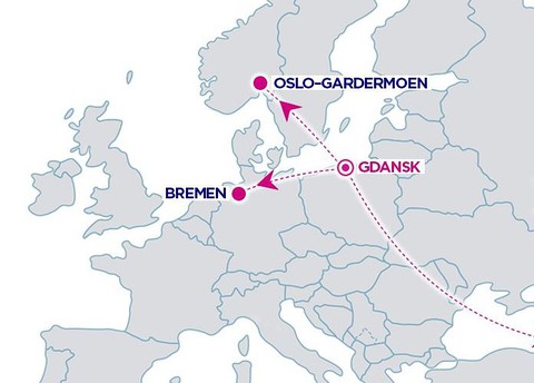 Wizz Air chce uruchomić siedem nowych połączeń z Polski