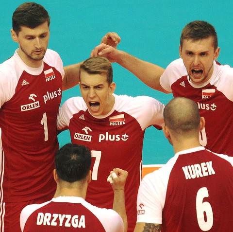 Polish volleyball players "have a highway to six"